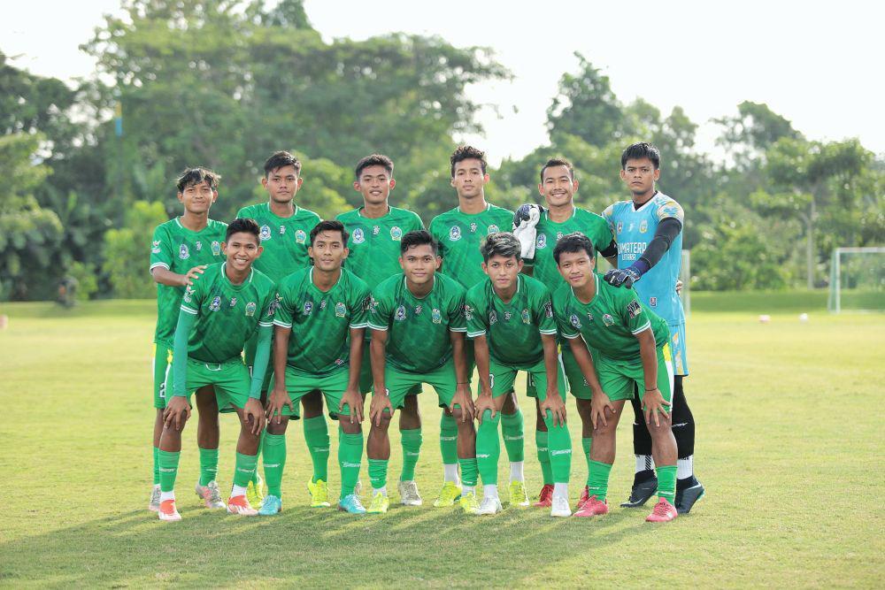 Duel Tim PON Sumut menghadapi Madura United di Yogyakarta, Rabu (10/7/2024) (dok.Asprov Sumut)