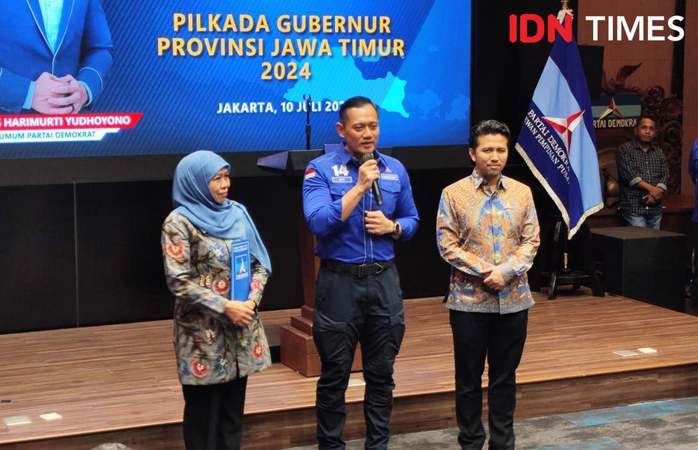 Khofifah-Emil Daftar ke KPU Jatim Bakal Diringi Pawai Budaya