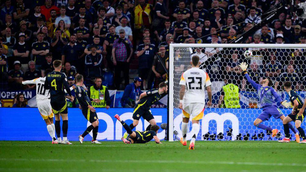 Jerman menang 5-1 atas Skotlandia pada fase grup Euro 2024. (dfb.de)