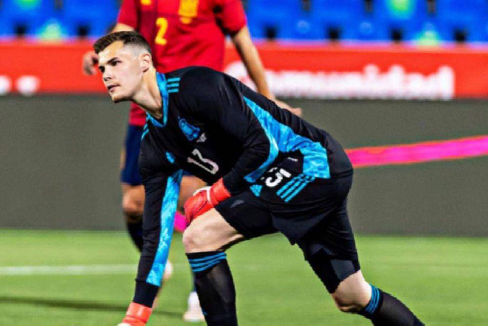 Josep Martinez menjalani debutnya bersama Timnas Spanyol pada 8 Juni 2021. (instagram.com/josep.mtz1)
