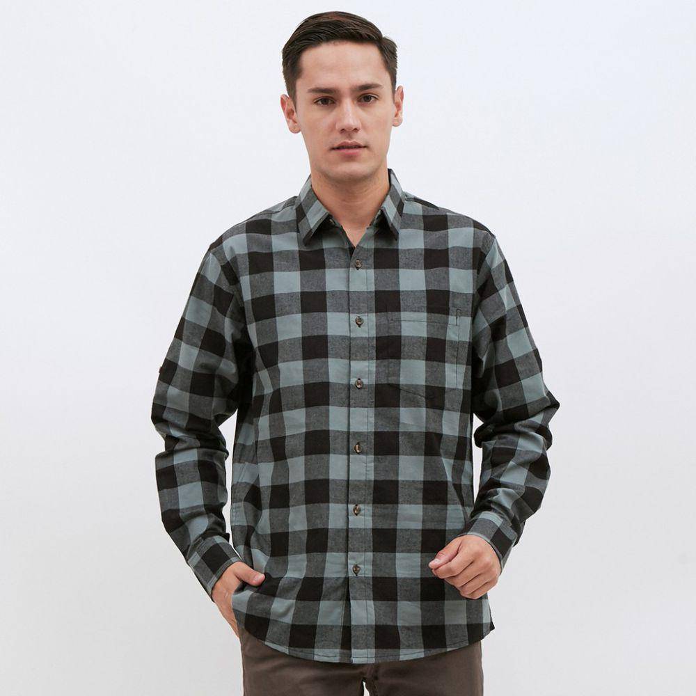 M231 Kemeja Flannel (shopee.co.id/M231 Official Store)