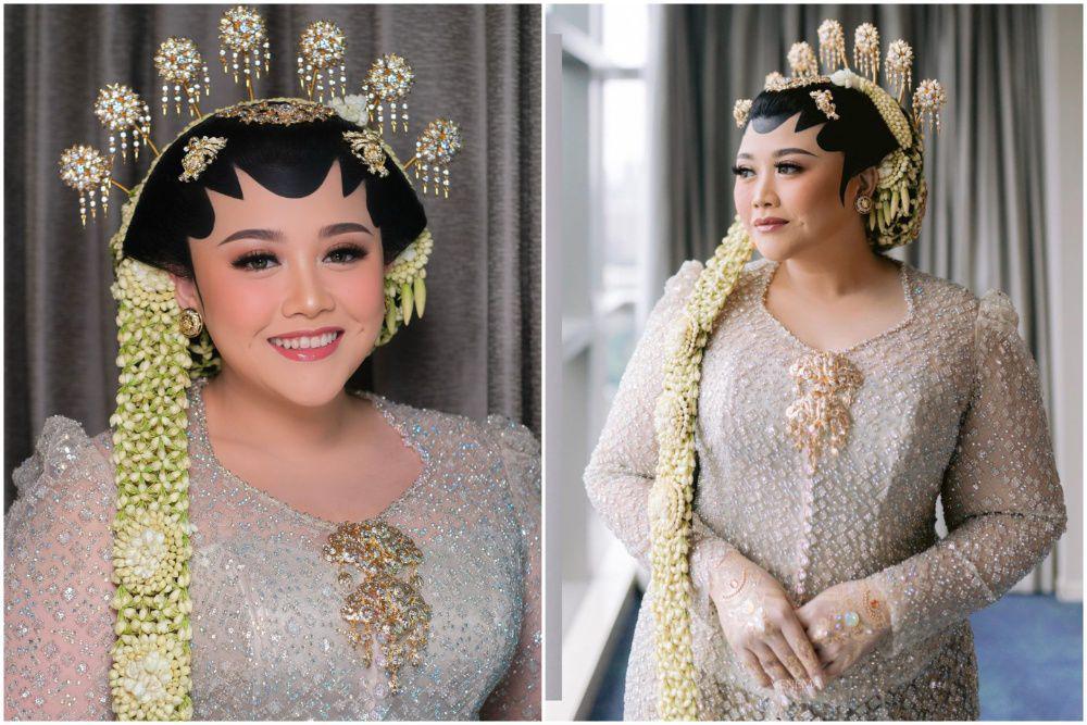 7 Detail Penampilan Clarissa Putri di Acara Akad Nikah, Anggun Elegan!