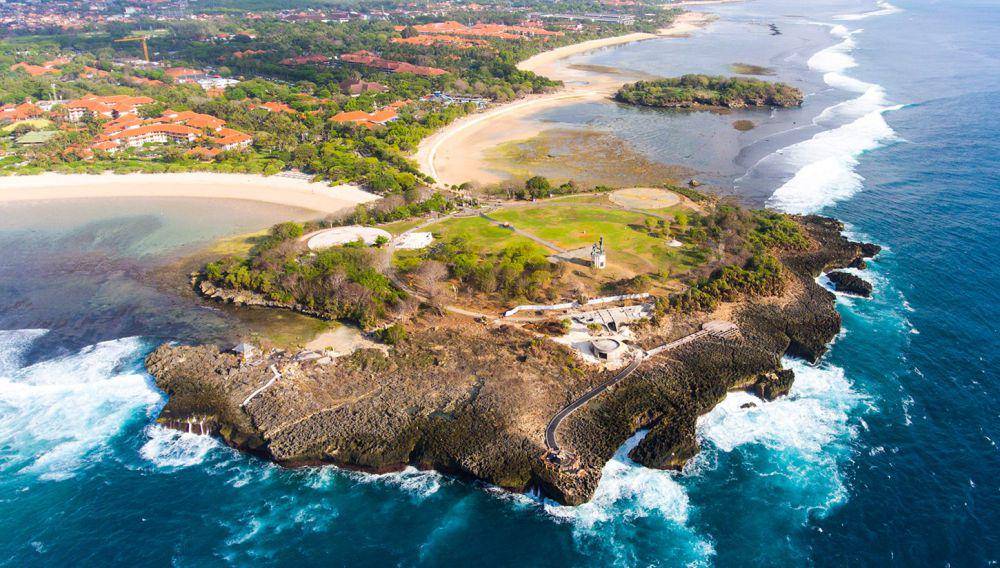 Peninsula, Nusa Dua dilihat dari atas. (Itdc.co.id)