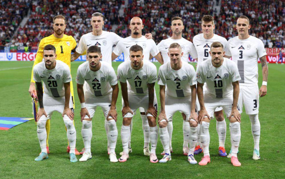 Skuad Slovenia di Euro 2024. (twitter.com/EURO2024DE)