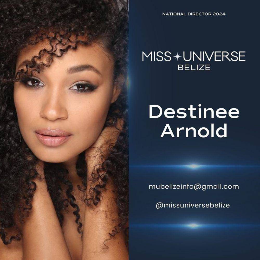 Potret National Director Miss Universe Belize 2024 (instagram.com/missuniverse)