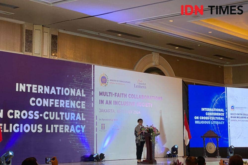 Menlu Retno: Kemanusiaan Dipertanyakan di Konflik Dunia Saat Ini