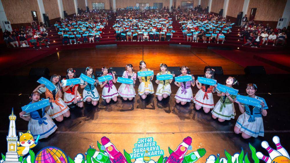 20 Outfit Member JKT48 di Meet and Greet Jogja, Ada yang Pakai Kebaya