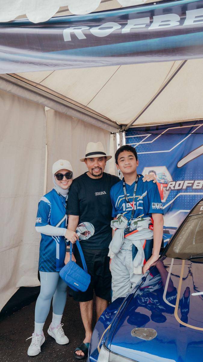 Rofbell Sahroni tampil apik di Indonesia Drift Series 2024. (Dok. Istimewa)