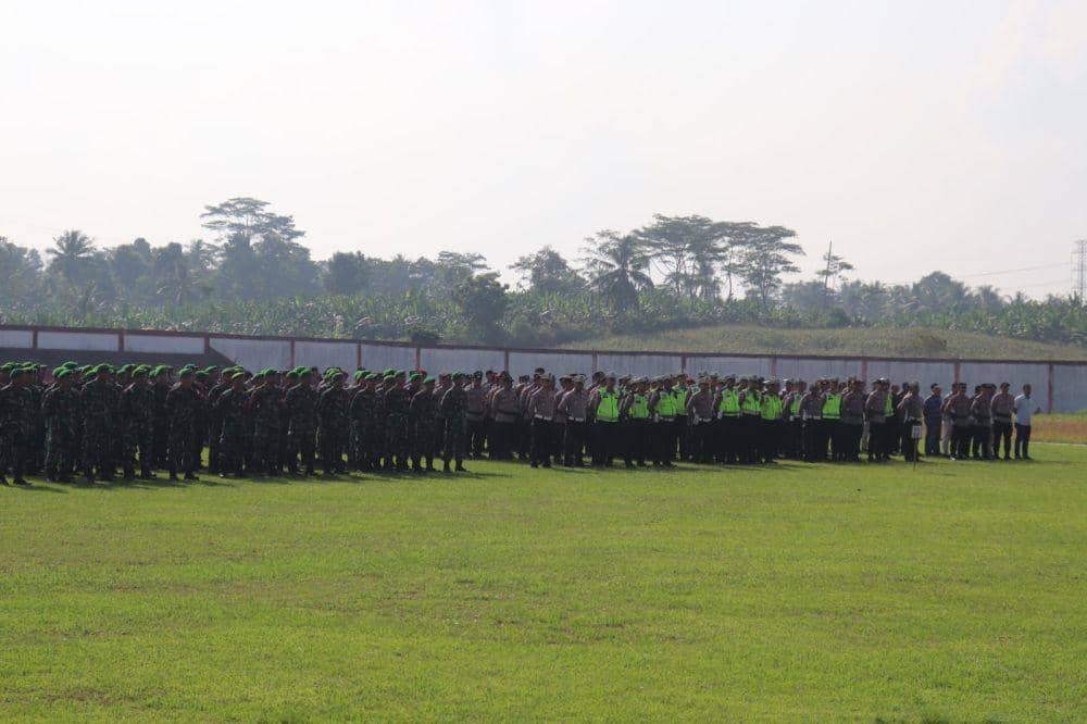 2.013 personel Polda Lampung dikerahkan dalam kunjungan kerja (Kunker) Presiden RI Joko 'Jokowi' Widodo ke Provinsi Lampung 11-12 Juli 2024. (Dok. Polda Lampung(.