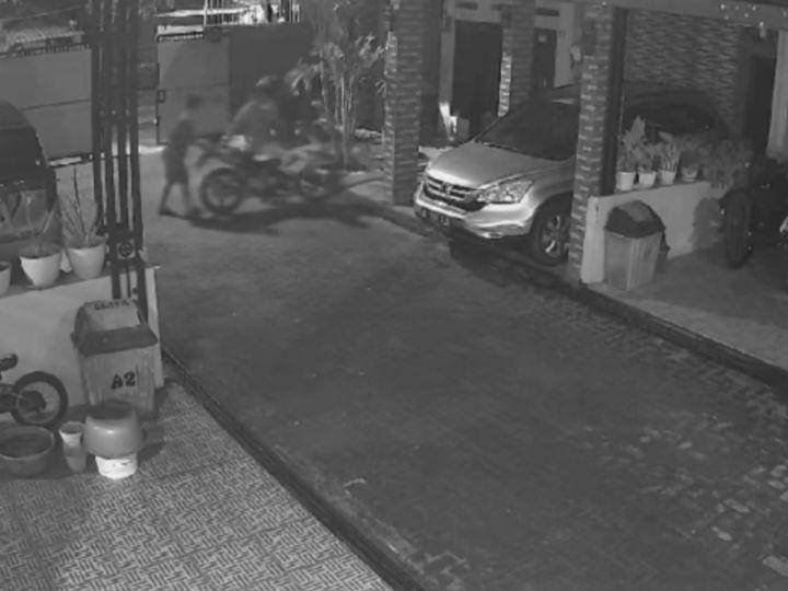 Curanmor beraksi di klaster Bekasi. (Istimewa)