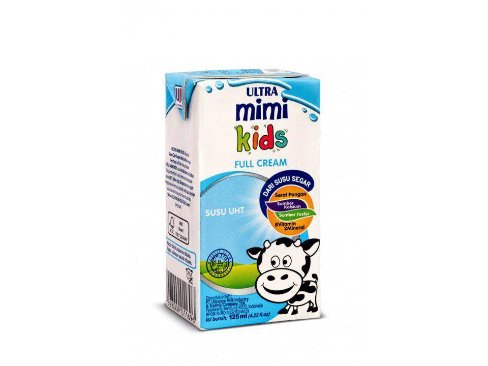 ilustrasi susu Ultra Mimi Kids Full Cream (dok. PT Ultrajaya Milk Indistry, Tbk)