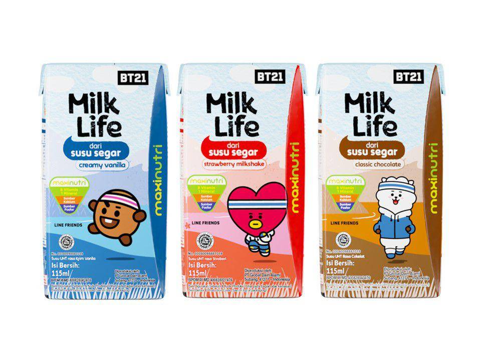 ilustrasi susu MilkLife UHT Kids (dok. PT Global Dairi Alami)