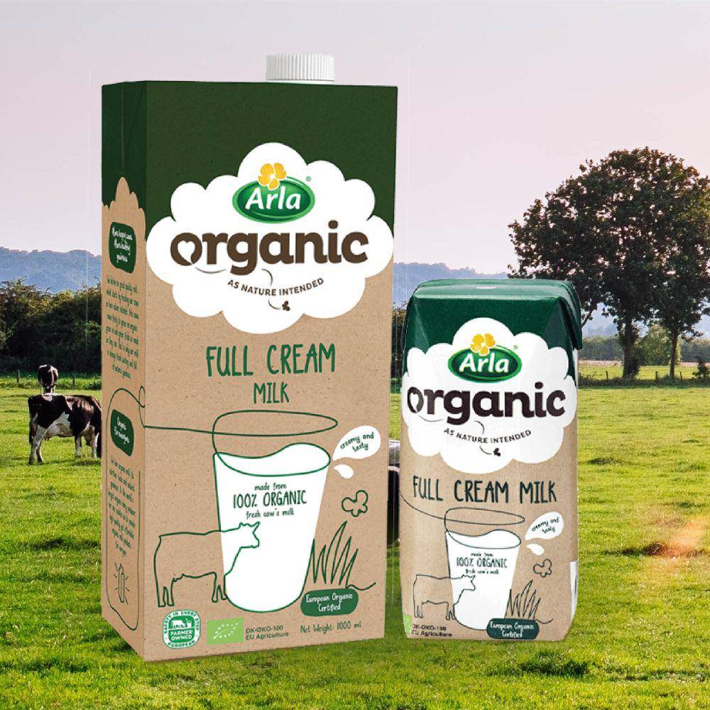 ilustrasi Arla Organik UHT Milk (dok. Arla Foods)