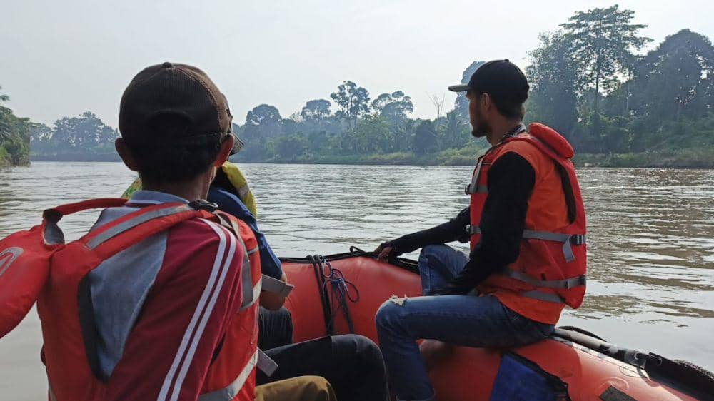 Ilustrasi pencarian korban tenggelam di Sungai Ogan OKU (Dok: BASARNAS PALEMBANG)