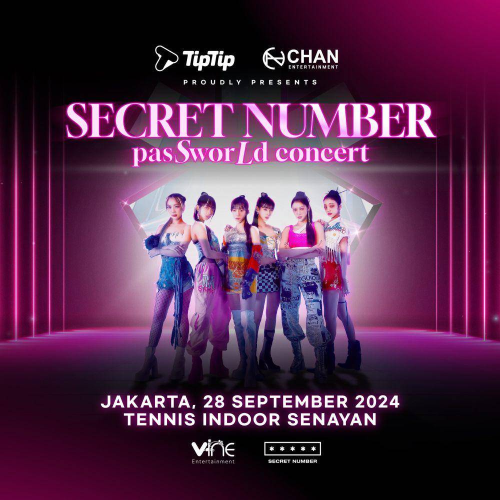 konser solo perdana SECRET NUMBER di Jakarta (twitter.com/5ecretNumber)