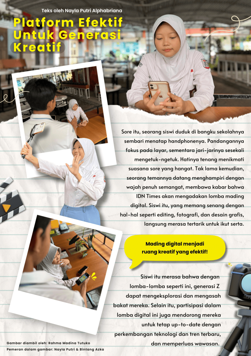 IDN Times Xplore/Narastar_SMK Telkom Purwokerto