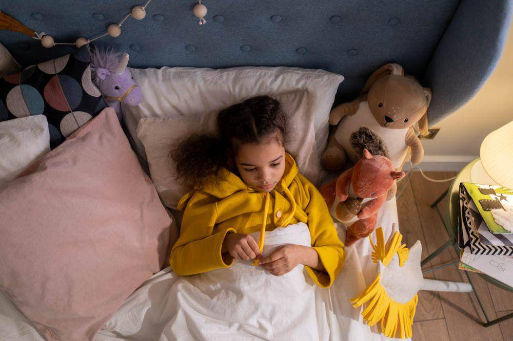 ilustrasi anak tidur (pexels.com/cottonbro studio)
