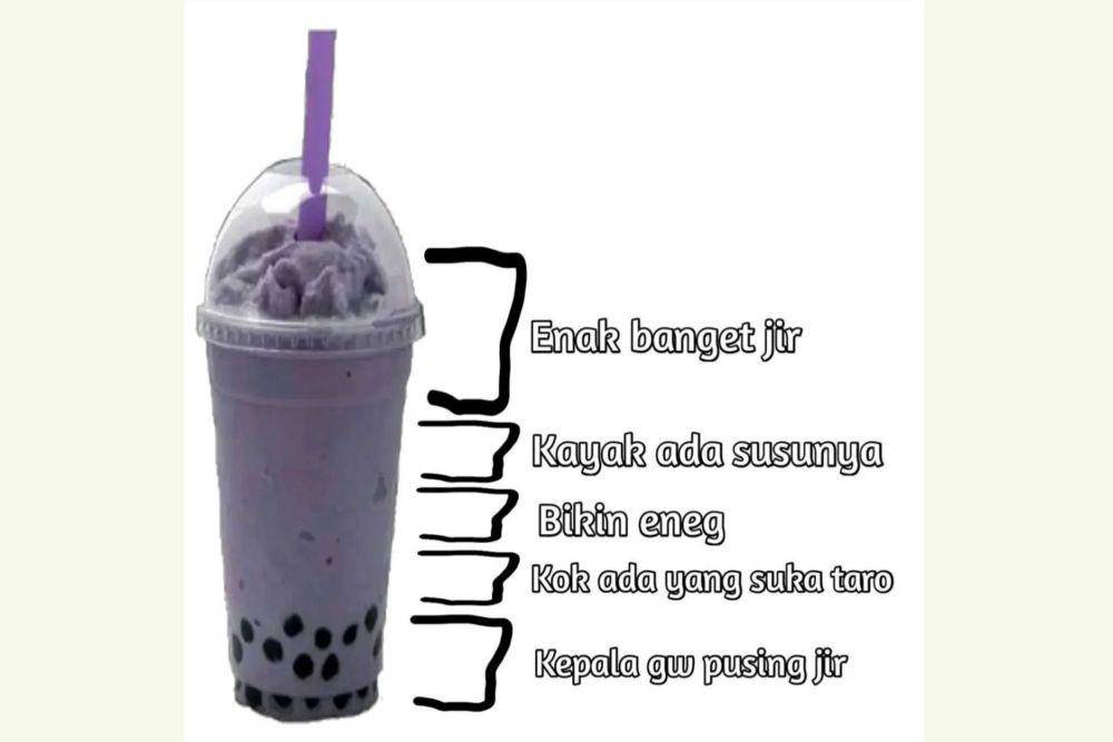 meme bagian minuman (instagram.com/komersial.beract)