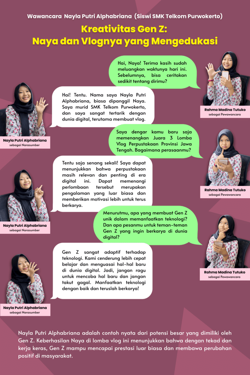 IDN Times Xplore/Narastar_SMK Telkom Purwokerto