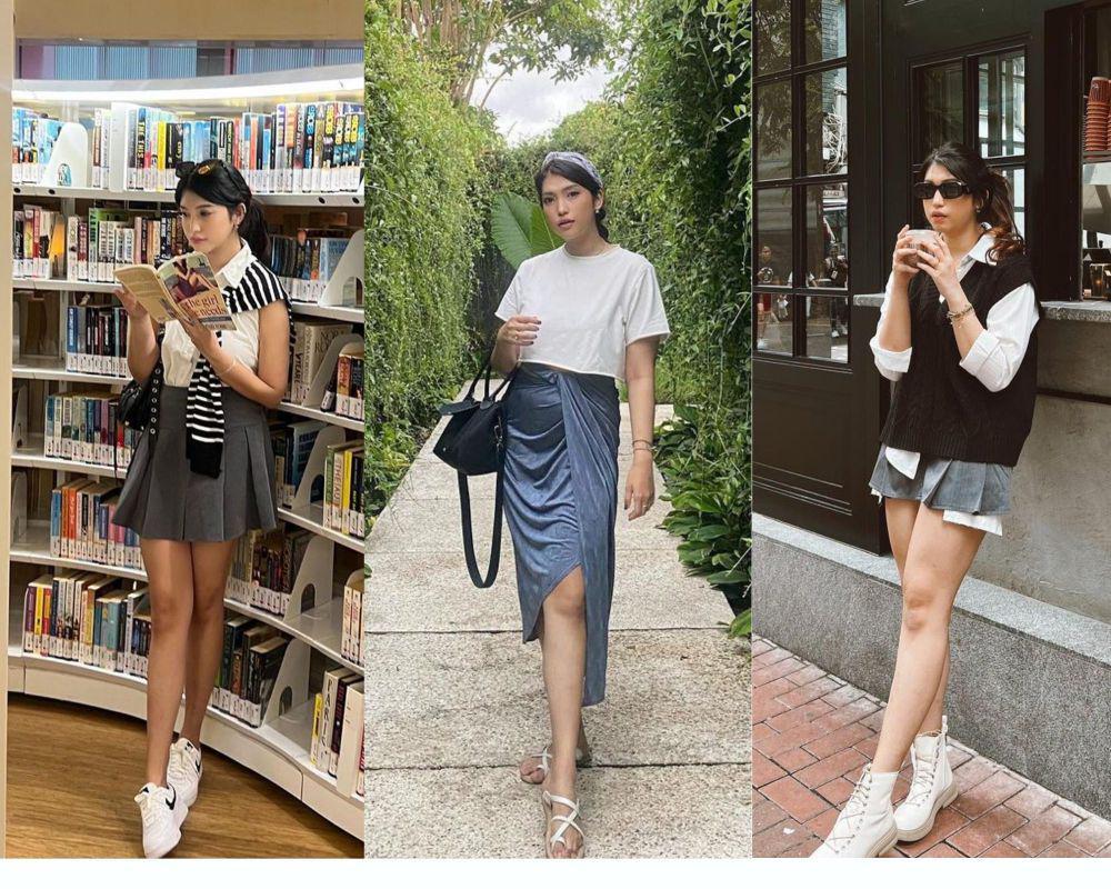 10 Ide Outfit dengan Rok ala Dewi Paramita, Mudah Disontek!