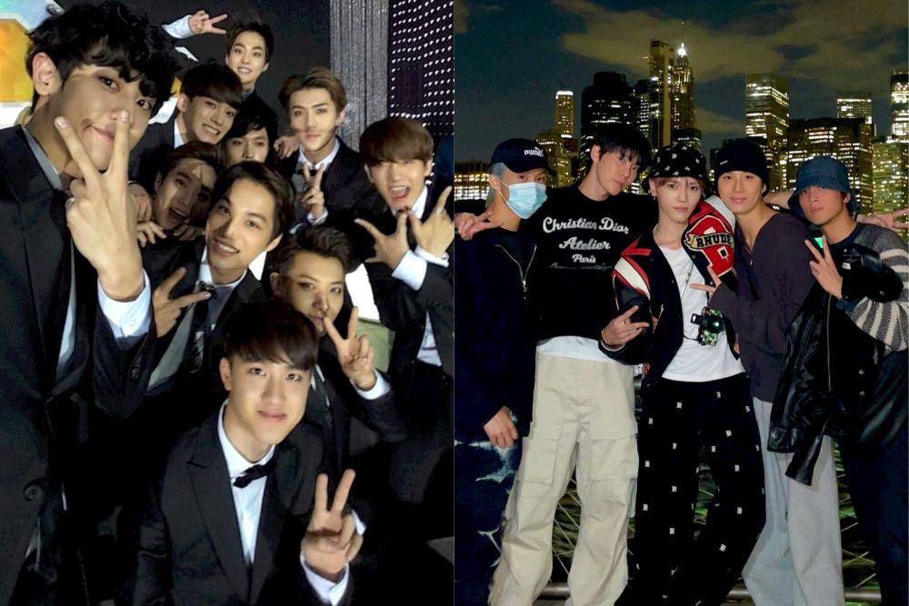 potret EXO dan NCT (dok. SM Entertainment)