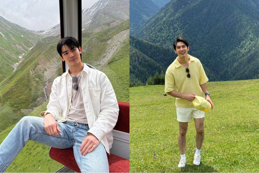 potret outfit liburan ala Son Yuke (instagram.com/sonyuke)