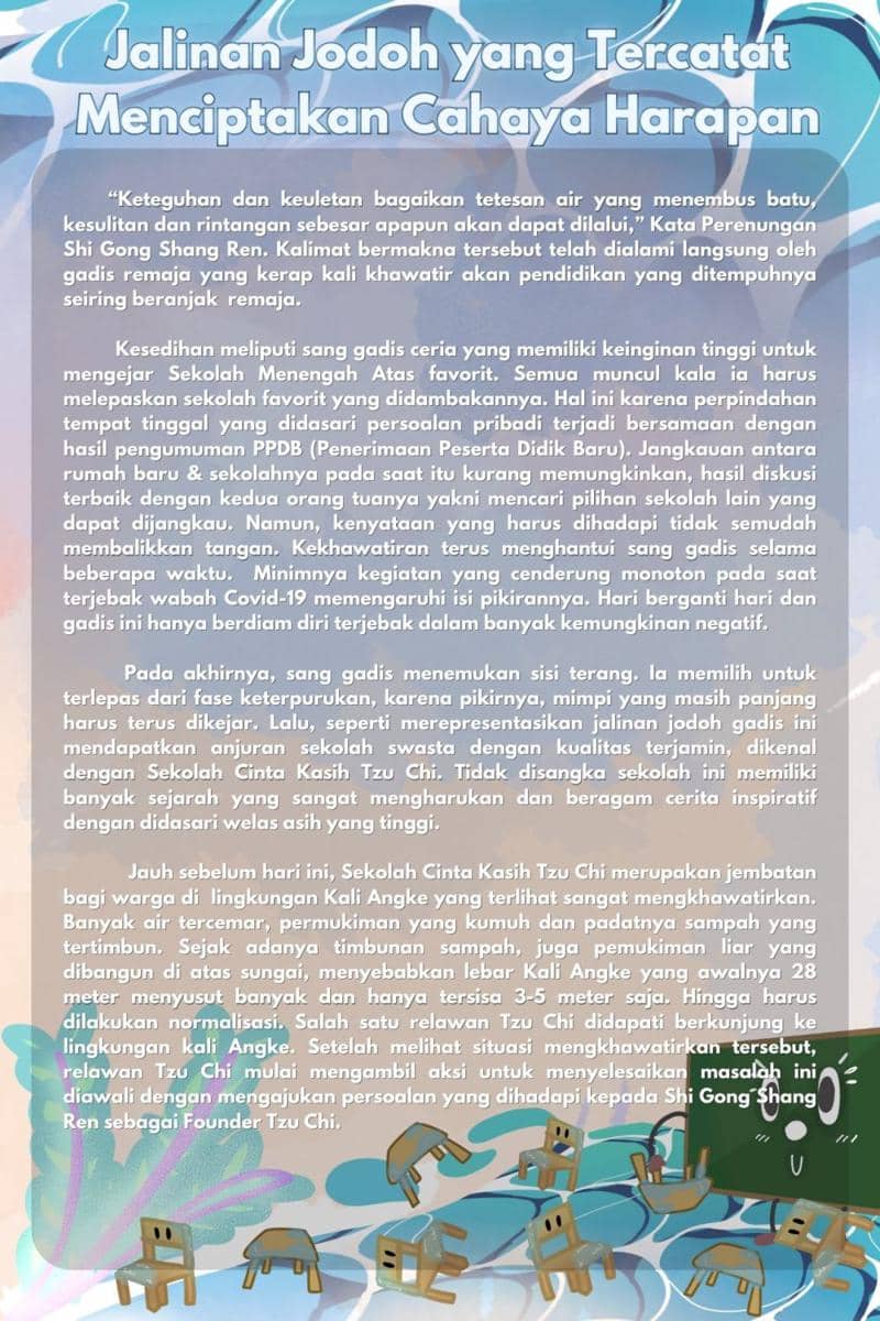 IDN Times/BAGASKARA_SMA Cinta Kasih Tzu Chi