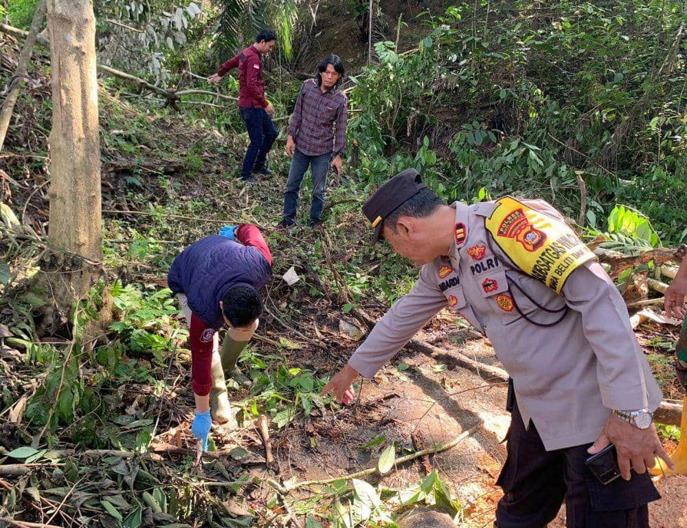 Kerangka Manusia Ditemukan di Kebun, Rupanya Orang Hilang Sejak Maret