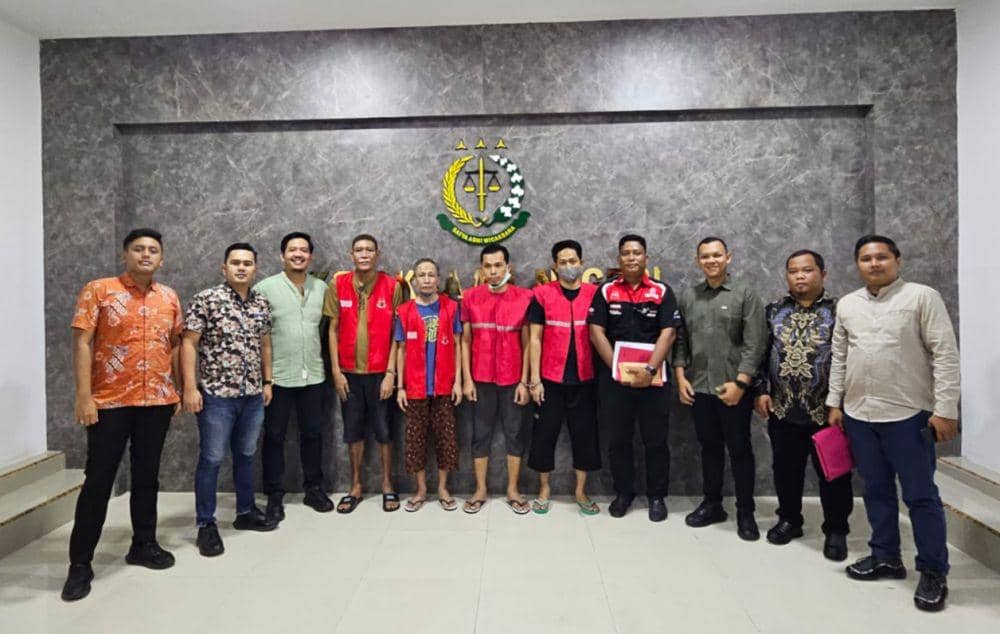 Kejari Bengkalis Terima 4 Tersangka Dugaan Korupsi KPR Bank Riau Kepri