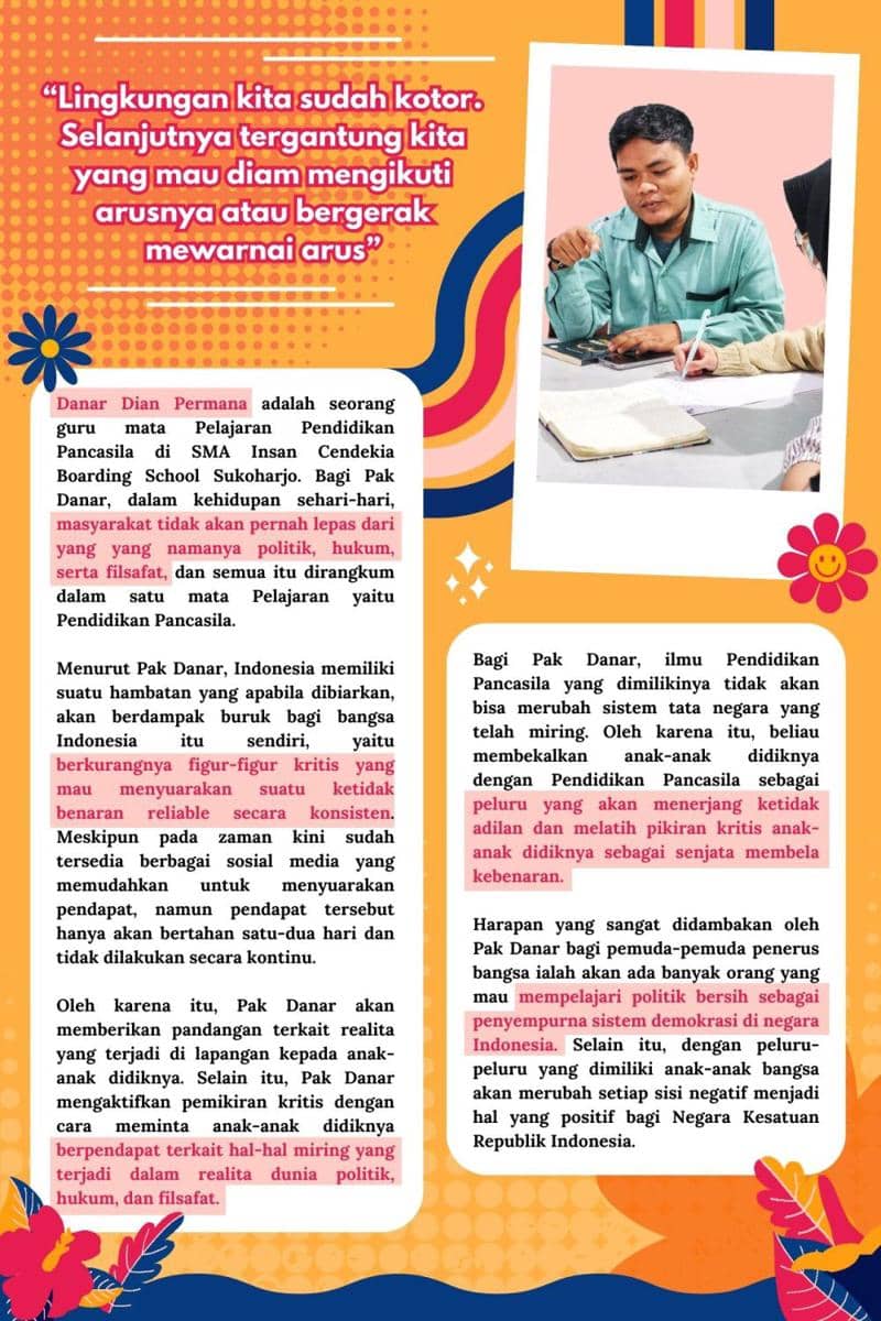 IDN Times Xplore/Semur Cendol_SMA Insan Cendekia Boarding School Sukoharjo