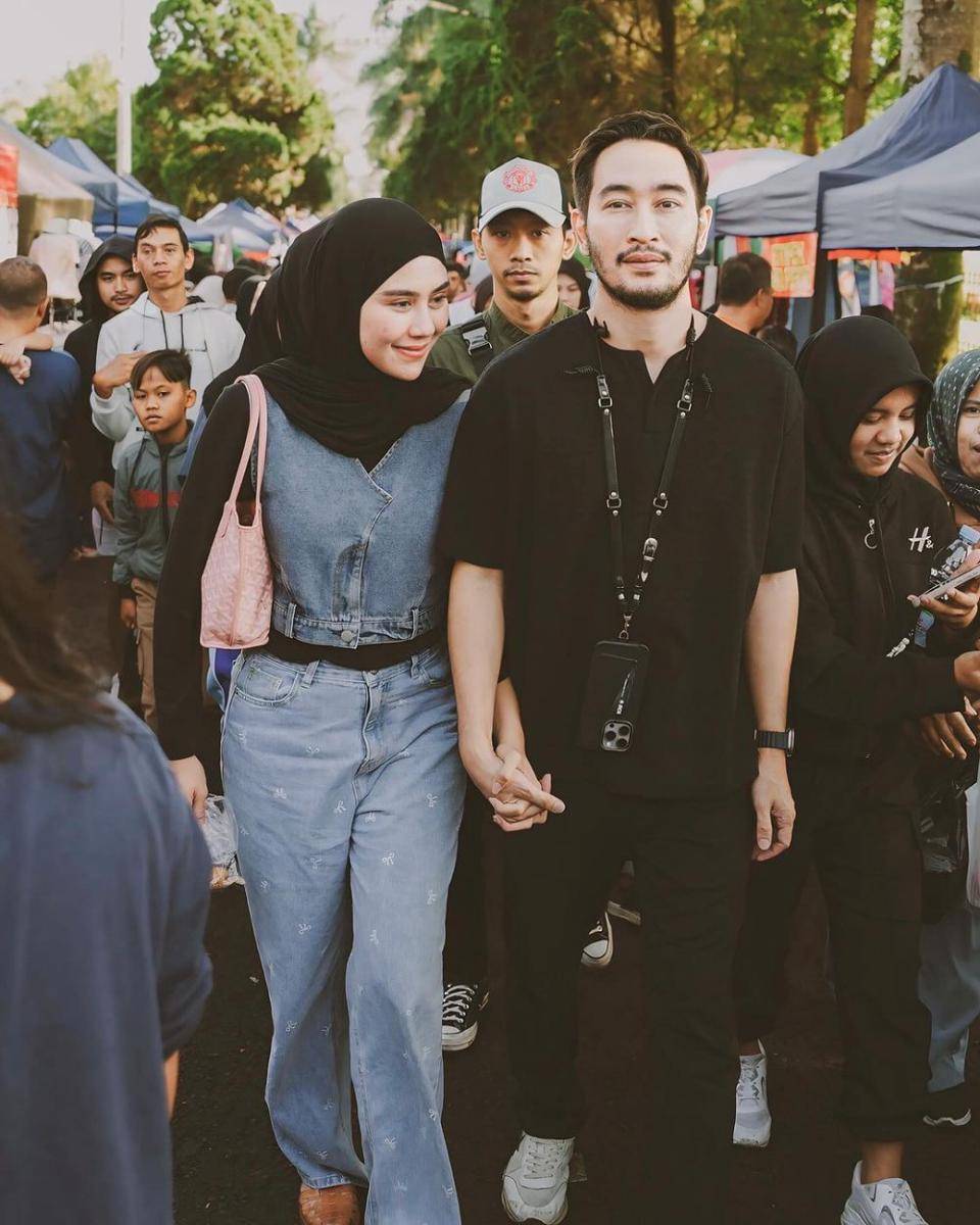 potret Syahnaz Sadiqah dan suami (instagram.com/syahnazs)