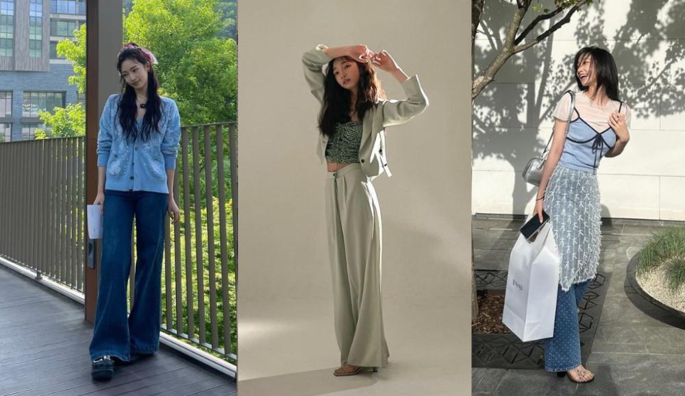 8 Styling Outfit Motif ala Ji Hye Won, Cocok untuk Daily Wear!