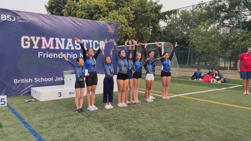 Mikhayla Bakrie lomba gymnastic (YouTube.com/Nia Ramadhani Bakrie)