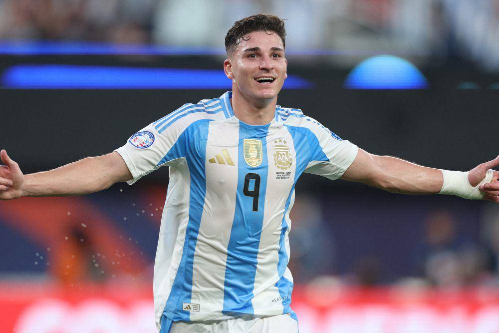 Julian Alvarez di Copa America 2024. (twitter.com/CopaAmerica)
