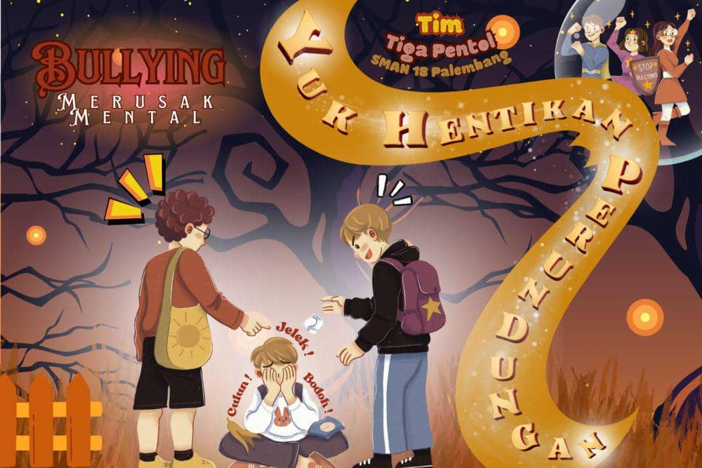 [MADING] Bullying Merusak Mental, Hentikan Pembullyan, yuk!