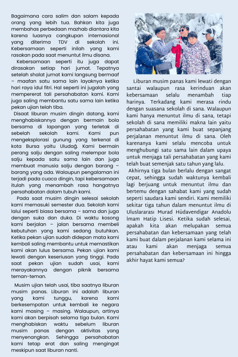 IDN Times Xplore/Tim Anak Rantau_Murat Hudavendigar Anatolian High School