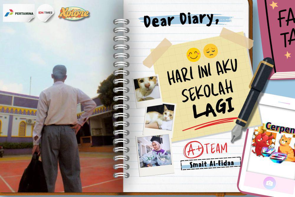 [MADING] Dear Diary, Hari Ini Aku Sekolah Lagi
