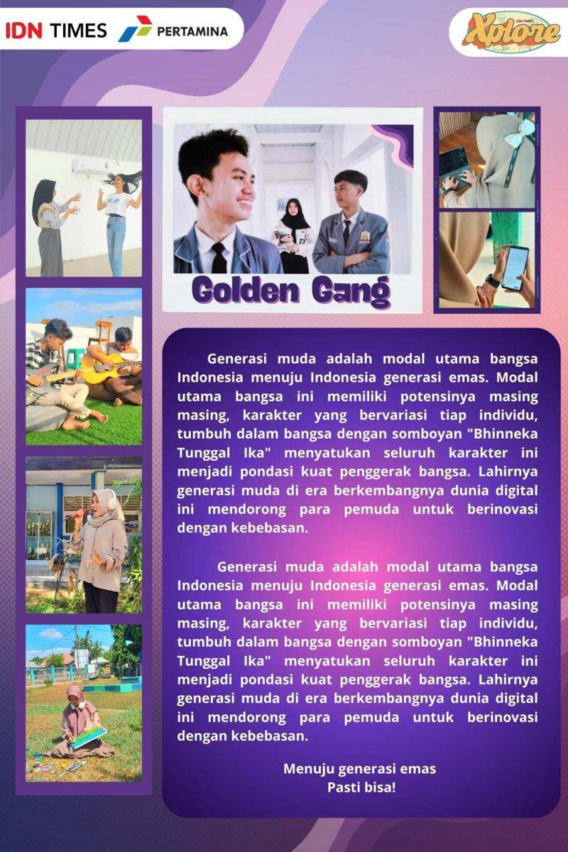 IDN Times Xplore/Golden Gang_SMAN 1 Bolo