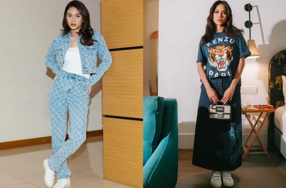 9 Gaya OOTD Kasual ala Azizah Salsha, Modis buat Hangout!