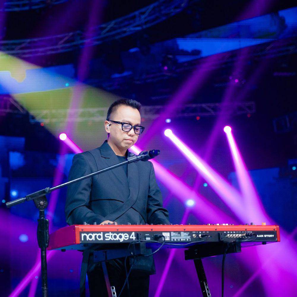 momen Aan di Konser Paling Romantis (instagram.com/aanstory/)