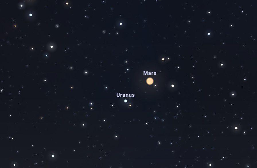 5 Fakta Konjungsi Mars dan Uranus 15 Juli 2024, Hanya 2 Tahun Sekali!