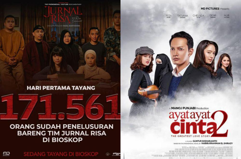 10 Film Terlaris MD Pictures di Hari Pertama Tayang, Sangat Fantastis!