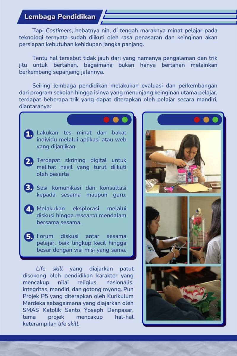 IDN Times Xplore/Cost¡me Gema_SMAS Katolik Santo Yoseph Denpasar