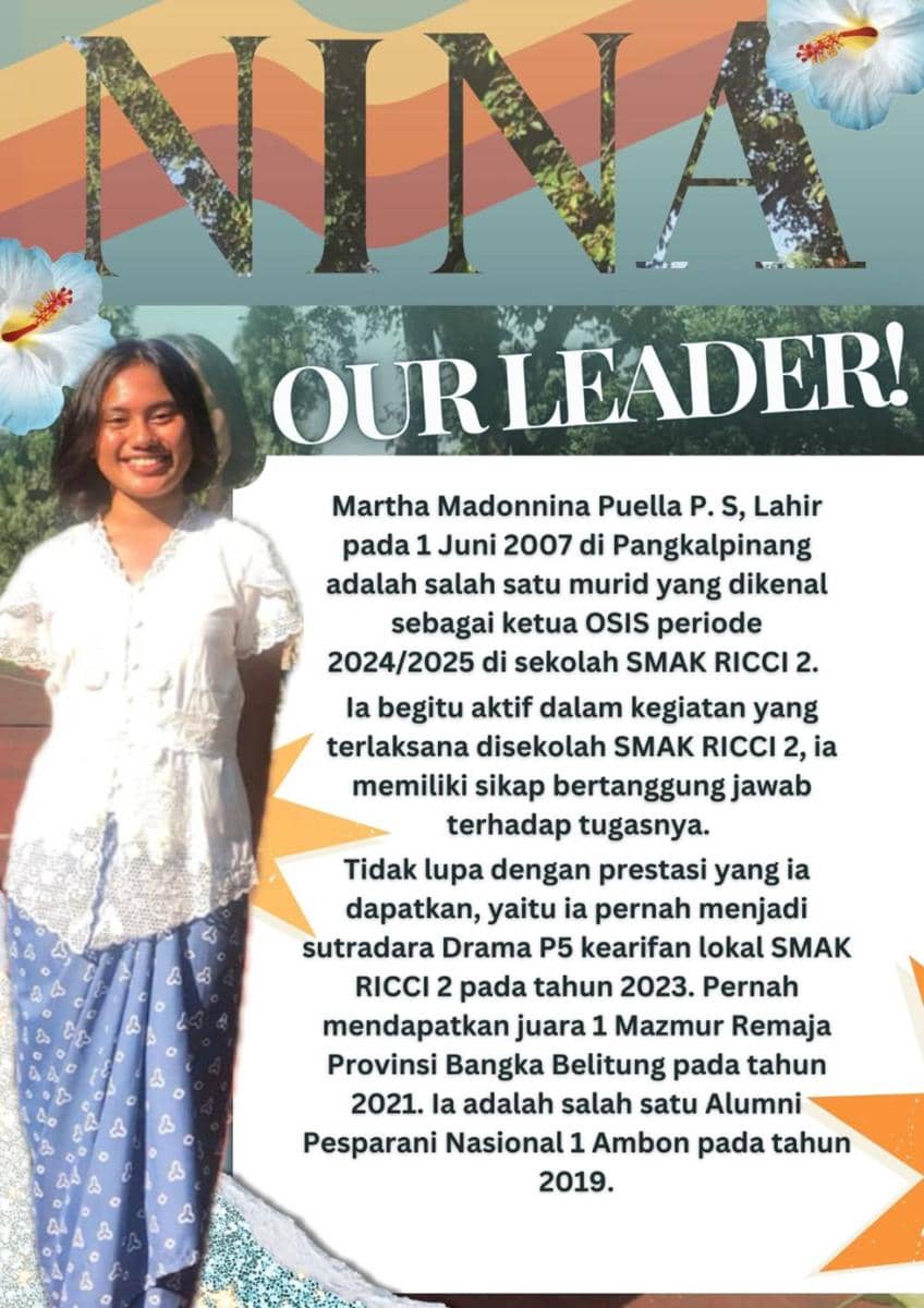 IDN Times Xplore/Orchid Ricci_SMA Ricci 2