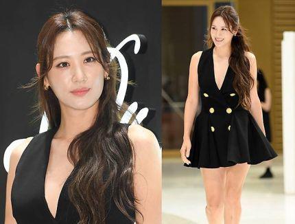 7 Potret Claudia Kim Hadiri Opening Pop-up Store Moet & Chandon