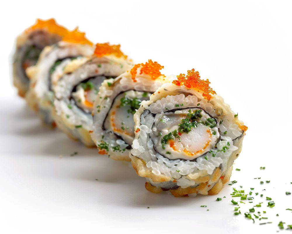 ilustrasi sushi rolls (vecteezy.com/blockbits)