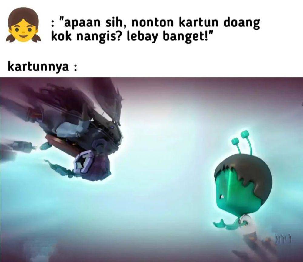 meme nonton kartun (instagram.com/jarjit1140)