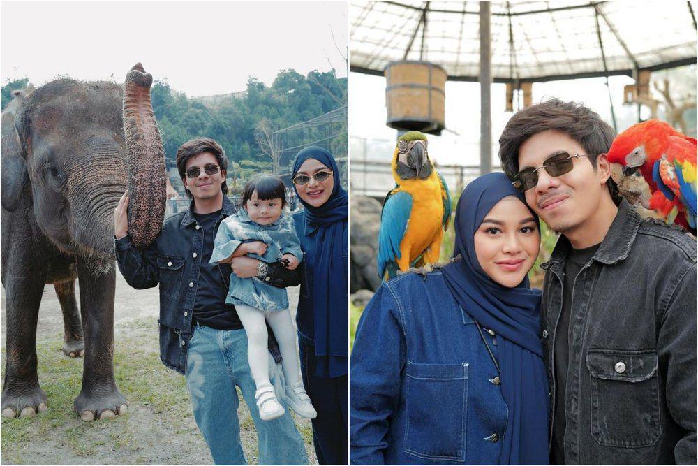 10 Potret Keluarga Atta Halilintar Liburan ke Lembang Park and Zoo