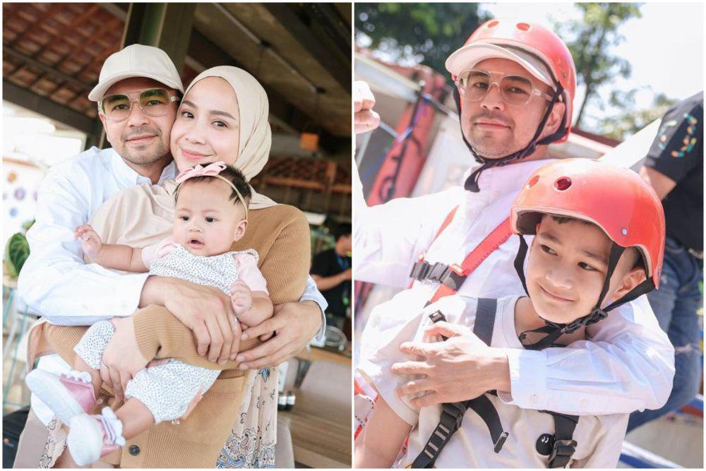10 Potret Family Time Raffi Ahmad di Bandung, Main bareng Anak!