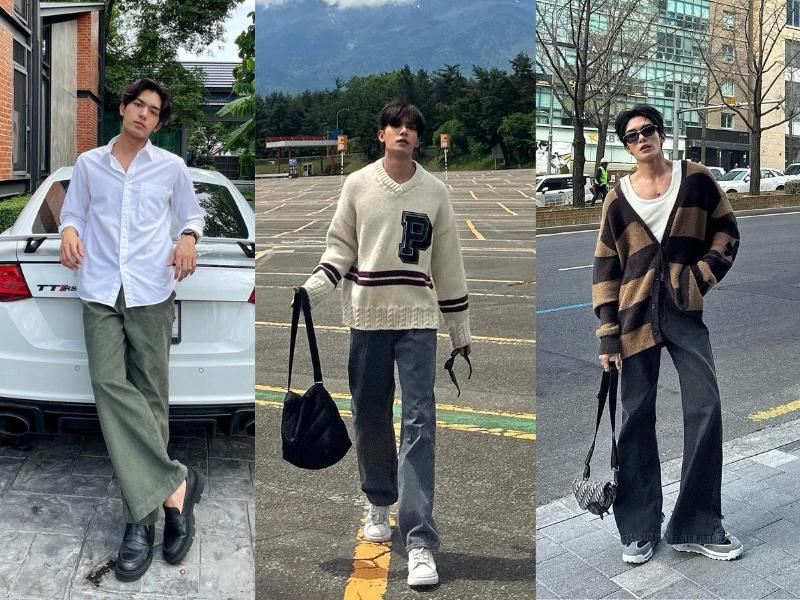8 Inspirasi Outfit Soft Boy ala Net Siraphop, Cocok untuk First Date!